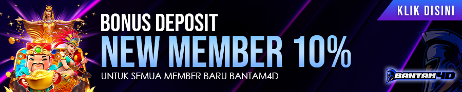 BONUS NEW MEMBER 10%